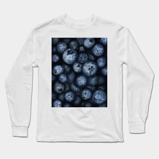 Bucket of Blueberries Long Sleeve T-Shirt